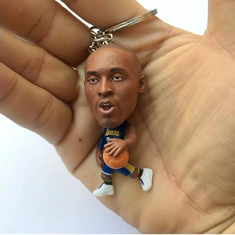Новая мини кукла NBA Коби/Джеймс/Вэйд/Алфавит/Энтони/Карри/Дюрант/кукольный брелок