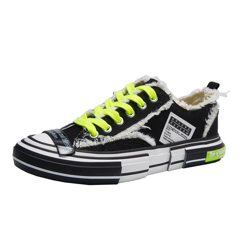 

Canvas Shoe Women 2021 Summer New Low Top Retro Thick Soled Vulcanized Beggar Shoes Woman Shoes Zapatos De Mujer