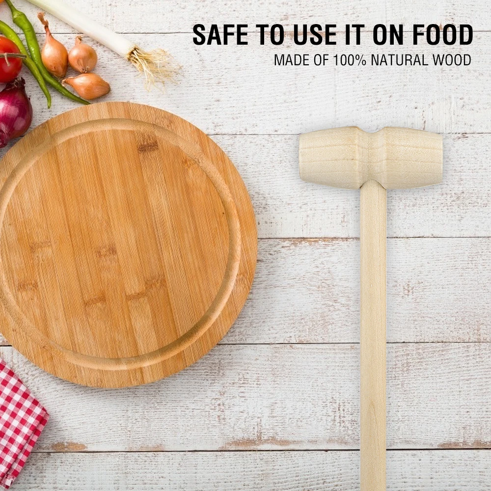 Мини деревянные шарики молотка игрушка камбала Замена молотки экологически