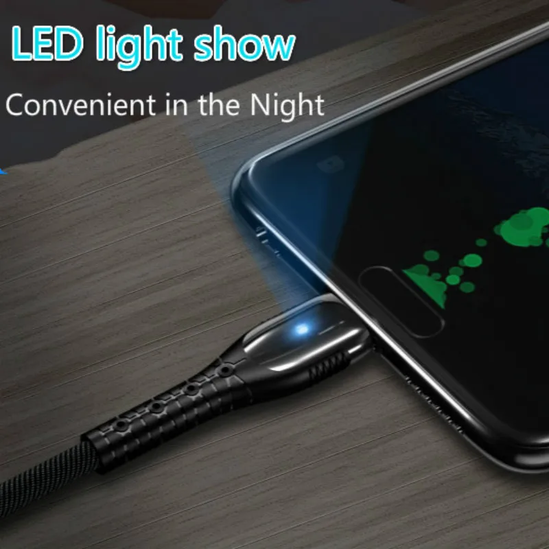 2 пары в упаковке с разъемом usb type-c кабель для зарядки 5A быстрой и передачи данных