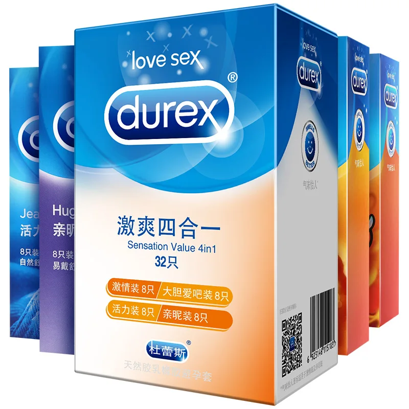 Презервативы Durex Ультра тонкий натуральный Латекс резиновый пенис для мужчин