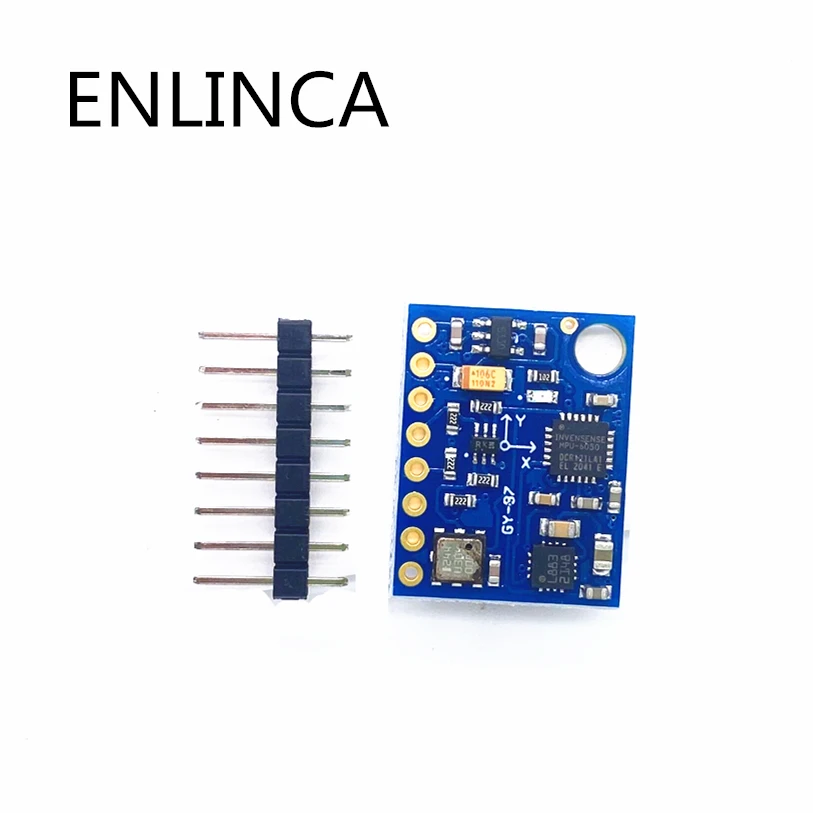 Φ 10DOF модуль MPU6050 HMC5883L BMP180 GY87 сенсорный модуль 3 в-5 в GY87 для высокой точности мощности