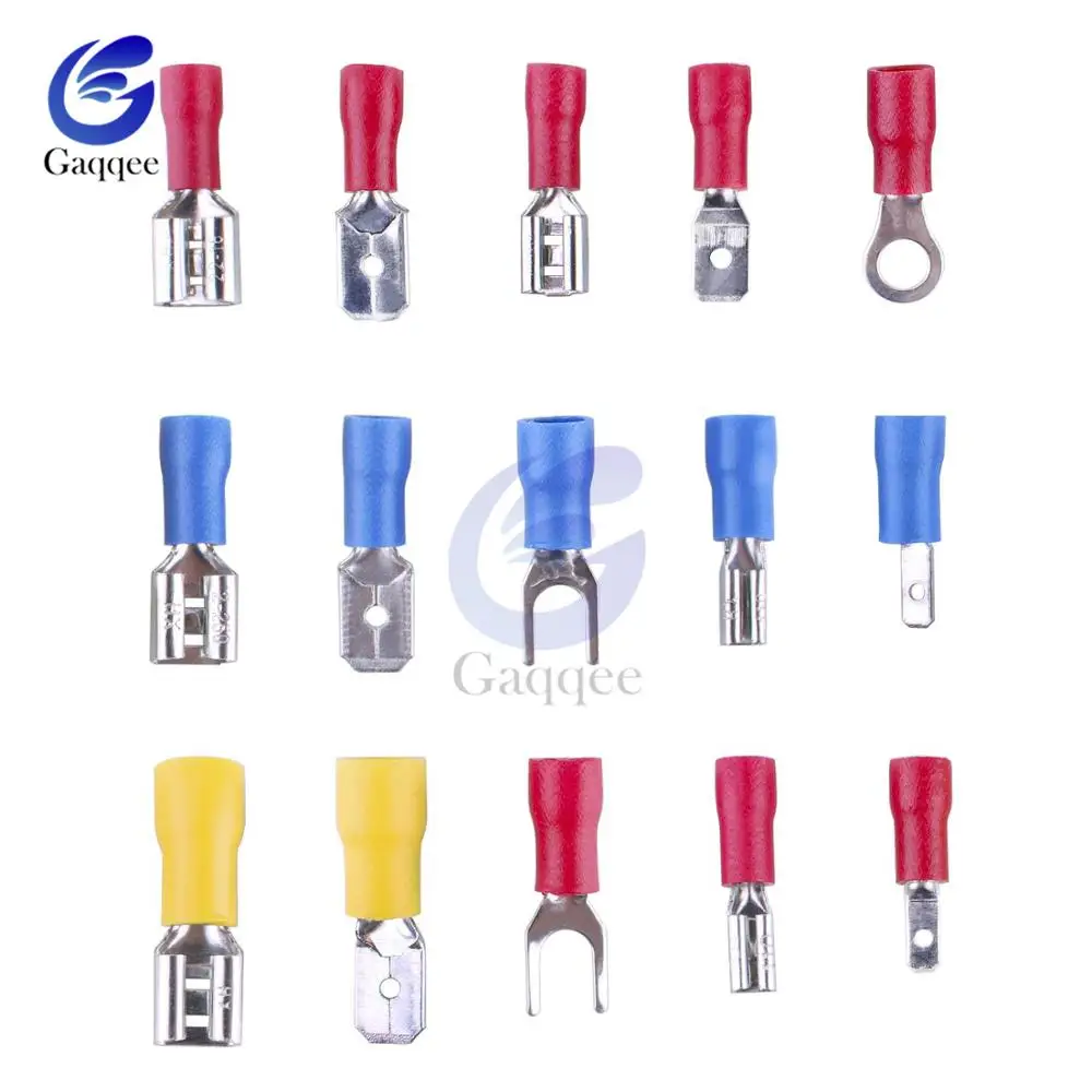 280 шт. изолированный Электрический провод обжимной кабель соединитель лопата