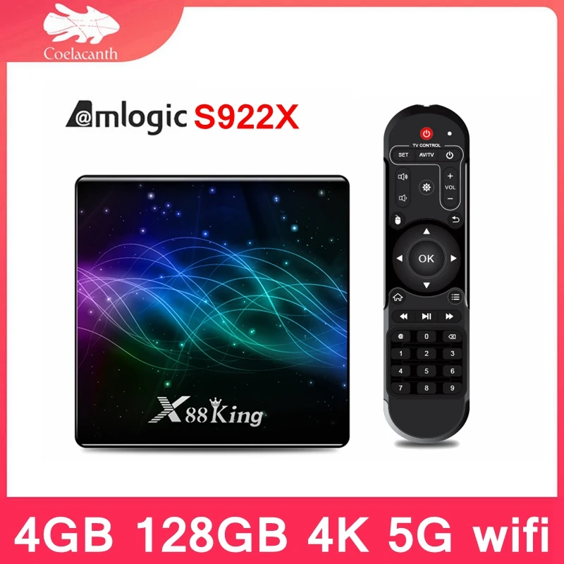 ТВ приставка Amlogic S922X 4 Гб LPDDR4 Android 2020|ТВ-приставки и медиаплееры| |
