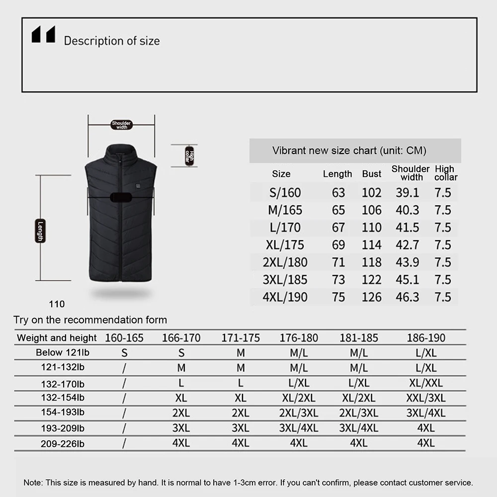 Мужская и женская электрическая теплая жилетка с подогревом USB куртка для