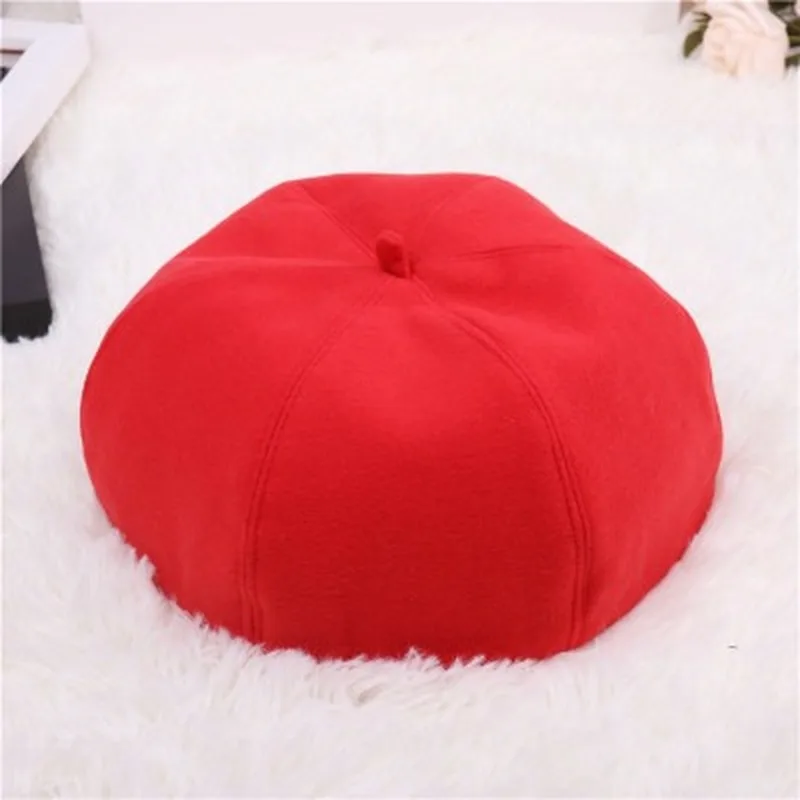 Шляпа женская осенняя и зимняя Ретро британская шерстяная газетная шляпа