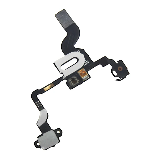 Новый Запчасти для авто свет Сенсор Мощность кнопка гибкий кабель iPhone 4 4G SUB по