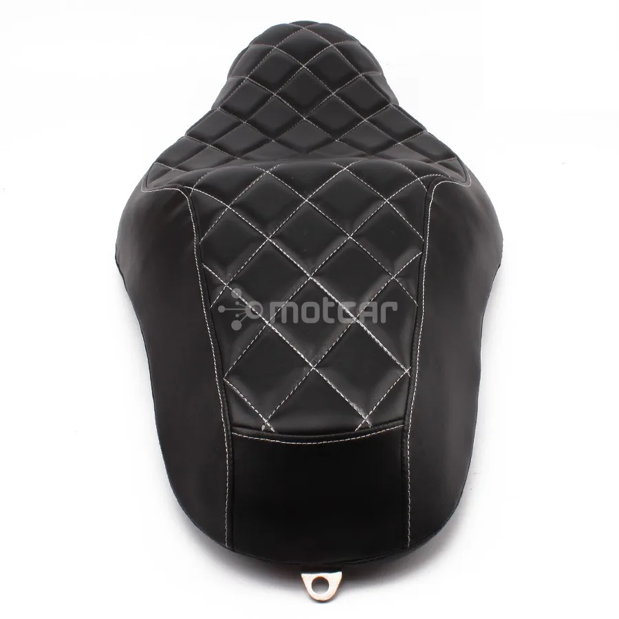 Подушки для сидений мотоцикла черный драйвер + заднее ПАССАЖИРСКОЕ СИДЕНЬЕ Harley
