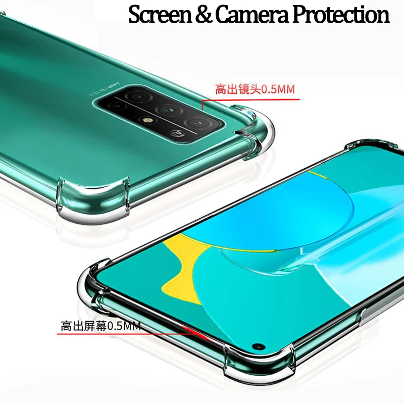3 в 1 ТПУ чехол+задняя пленка для Honor 30 S чехлы на телефон Honor30S Pro+ хонор про с чехол