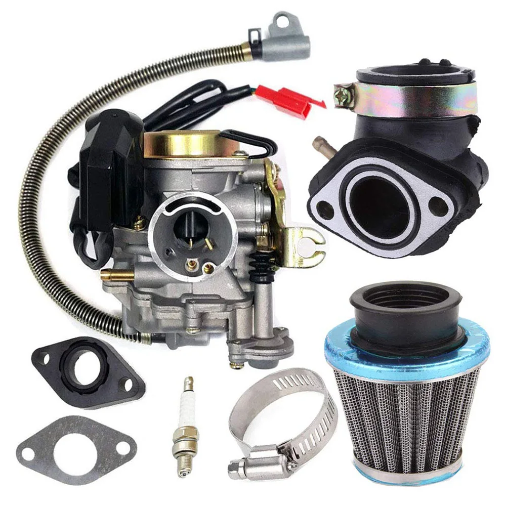 Автомобильный карбюратор подходит для 4 тактного скутера GY6 50CC 49CC Taotao Engine 18 мм