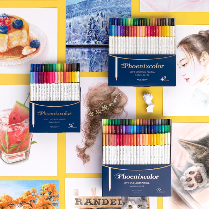 S Professional Drawing Pencil Set Colour Pencil Sharpener Sc