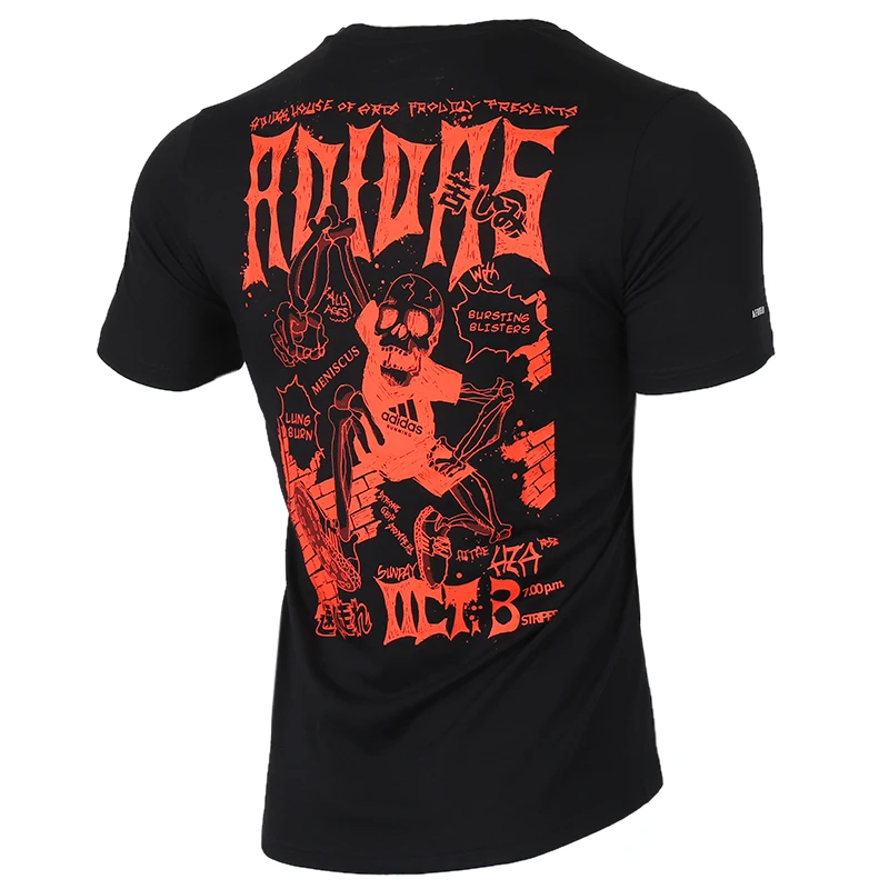 Оригинальный Новое поступление Adidas FAST GFX Tee 1 мужские футболки с коротким рукавом