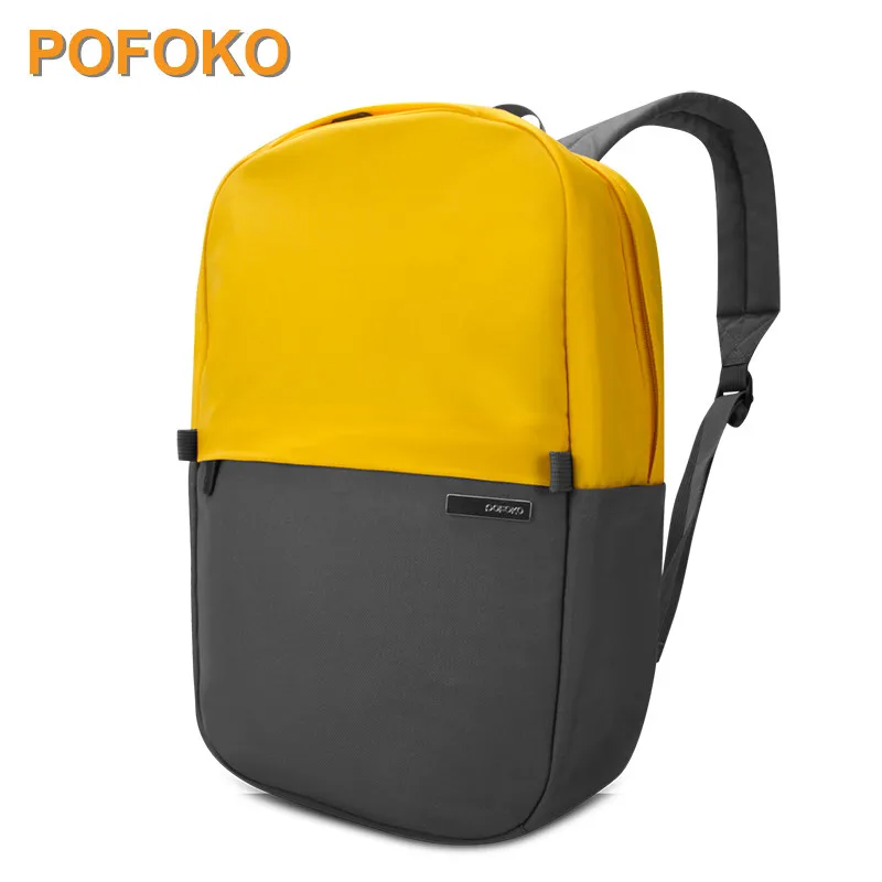 Новинка рюкзак Pofoko сумка для ноутбука 13 3 14 15 дюймов 4 Macbook женская Прямая поставка