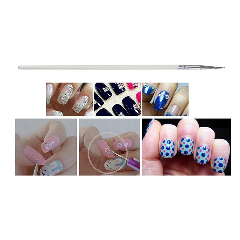 15 шт. инструменты для ногтей кисть точечных ручка рисования дизайна гелем