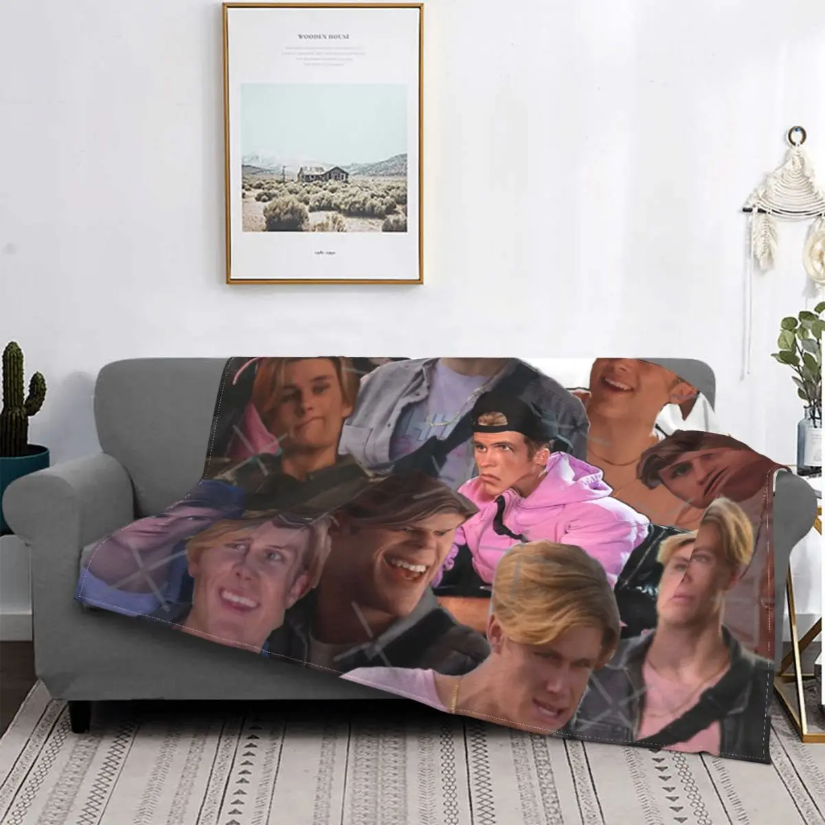 

Alex De jbnc-Manta a quadros para cama, colcha, 150 mantas