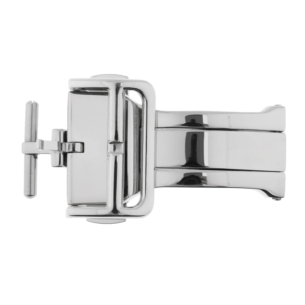 18/20 мм раскладная застежка-Пряжка для часов с двумя кнопками |