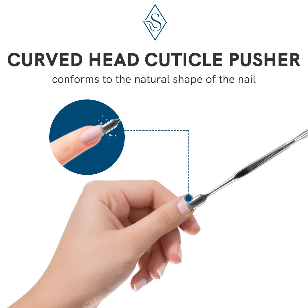 Мисс Салли 4 шт./компл. двухсторонний толкатель для кутикулы средство удаления