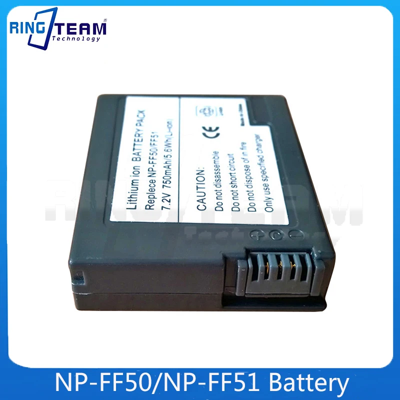 

NP-FF50 NP-FF51 Battery for Sony DCR-IP220E DCR-IP200K DCR-HC1000E DCR-IP1K DCR-IP7E Digital Camera