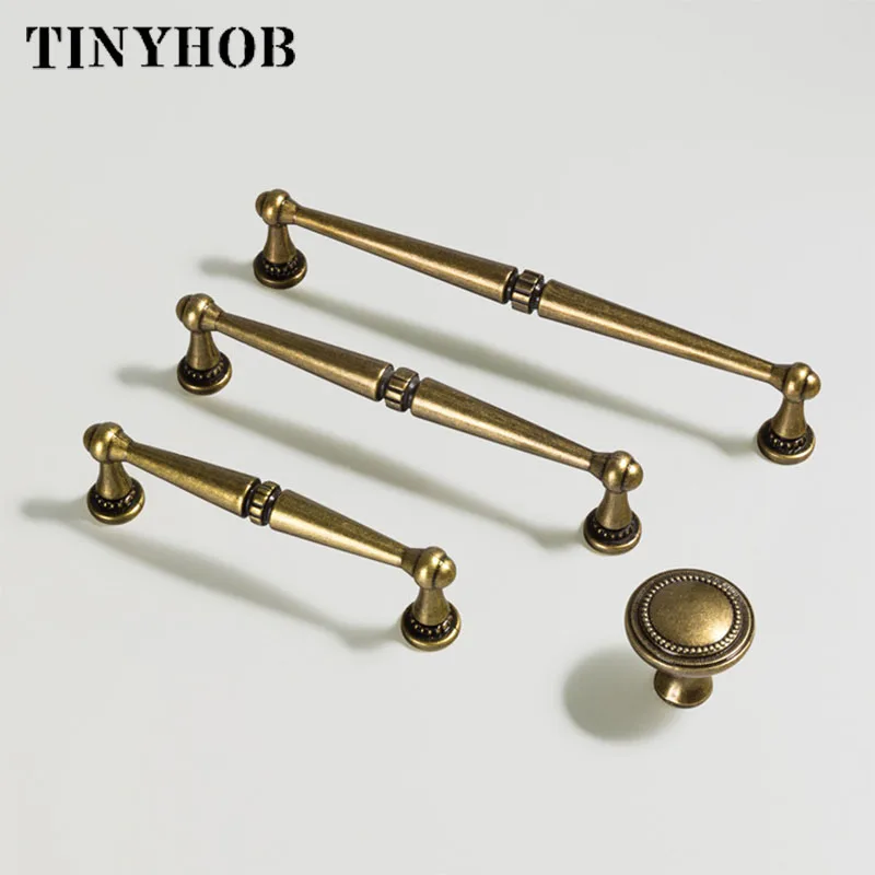 Старинный Бронзовый шкаф ручка и для шкафа бронзовые выдвижных шкафчиков тяга