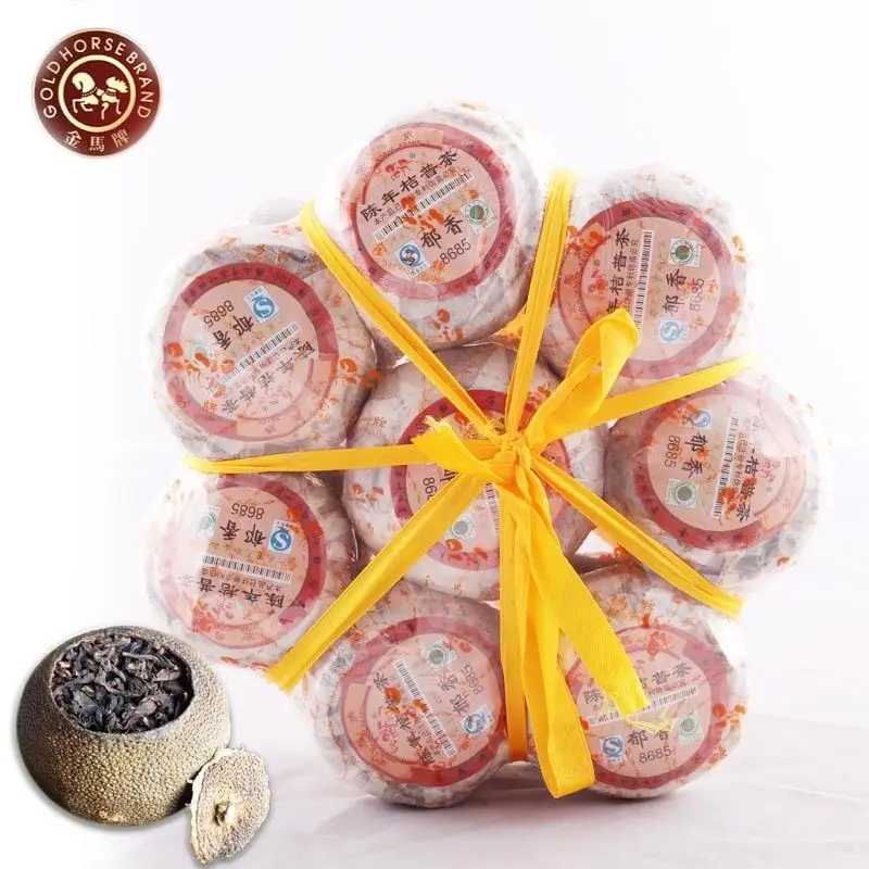 

YU XIANG * Pu-erh, оранжевая модель 8685 Шу Ripe Cha с оранжевым ПУ-Erh