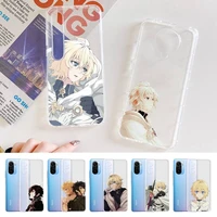 seraph of the end phone case for redmi note 5 7 8 9 10 a k20 pro max lite for xiaomi 10pro 10t