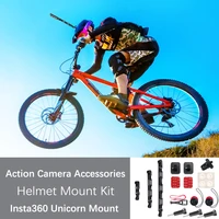 tuyu aluminium insta360 unicorn mount bracket clamp for gopro max insta360 one r x2 bicycle motorcycle action camera accessories