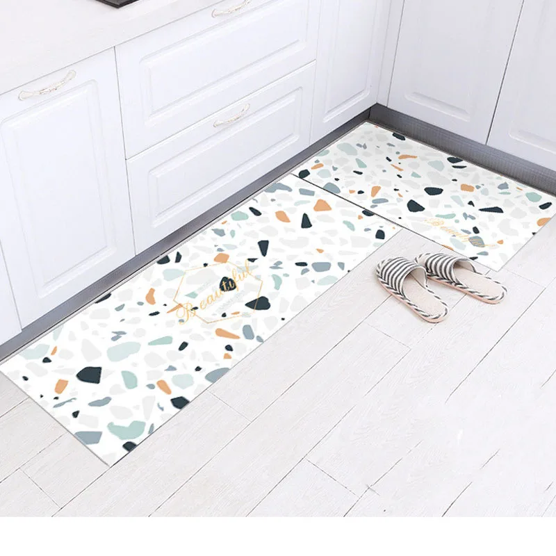 Взрывобезопасный кухонный ковер коврики для пола моющиеся грязеотталкивающие