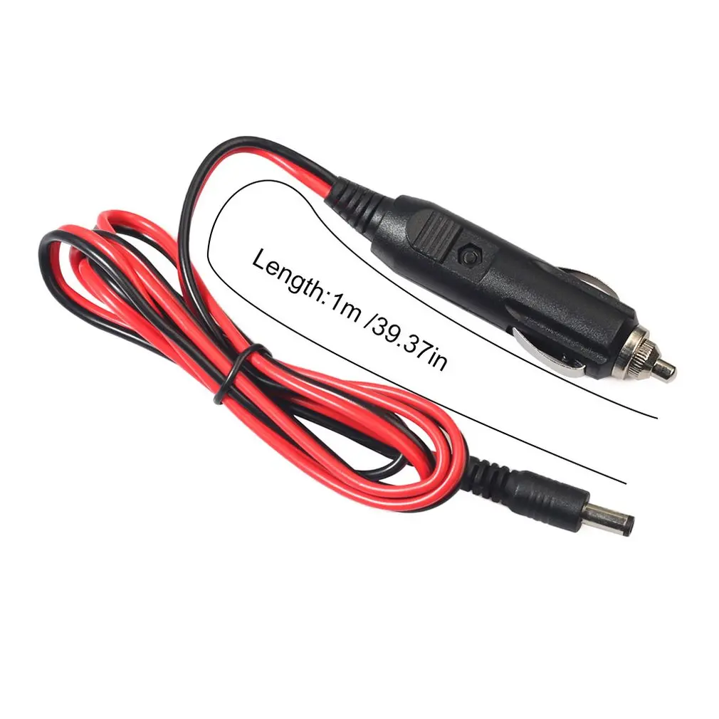 

12 V 24 V Male from chain to Car Lighter Socket Connection connector 1.2 m Apply To Cigarette Lighter Socket