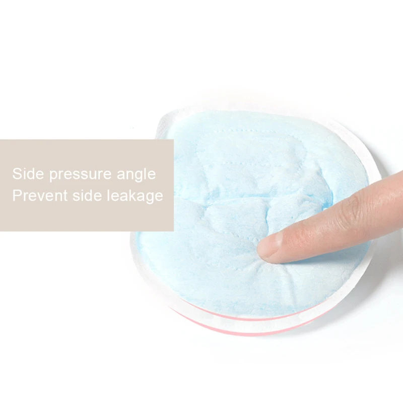 

100pcs Cotton Breast Pads Nursing Pads Breathable Absorbent Breast Pads Waterproof Feeding Pad Disposable Postnatal Supplies