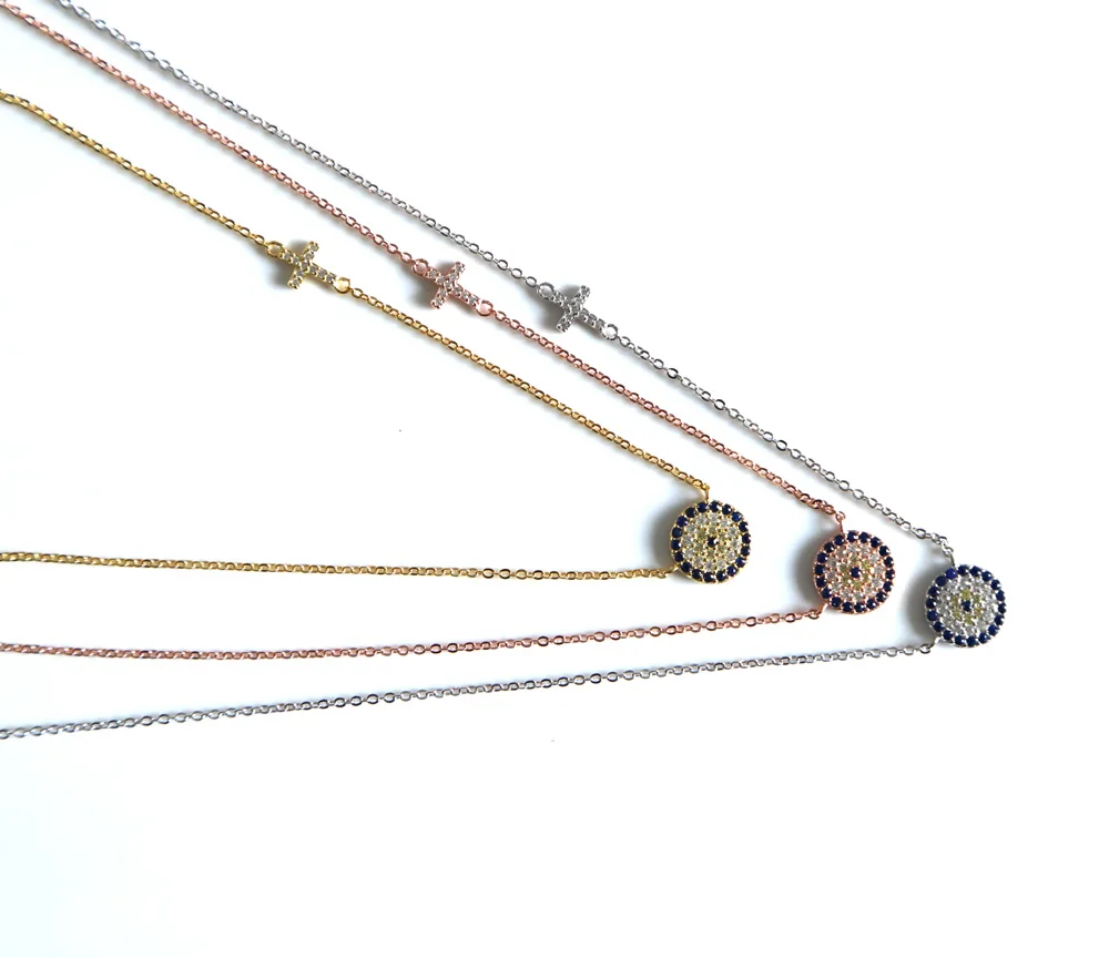 2017 высокое качество 3 цвета 100% Стерлинговое Серебро 925 пробы изящная тонкая