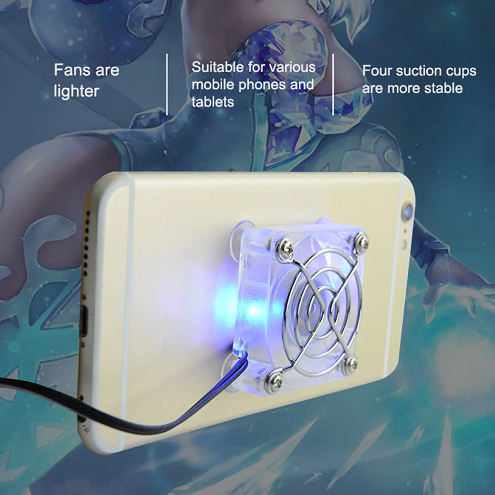 Универсальный игровой радиатор регулируемый кулер для телефона портативный