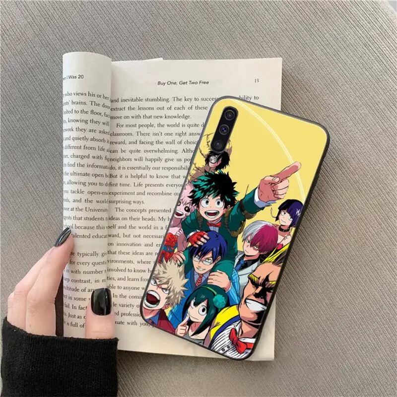 

Anime My Hero Deku Bakugou Boku Phone Case For Samsung galaxy S 9 10 20 A 10 21 30 31 40 50 51 71 s note 20 j 4 2018 plus