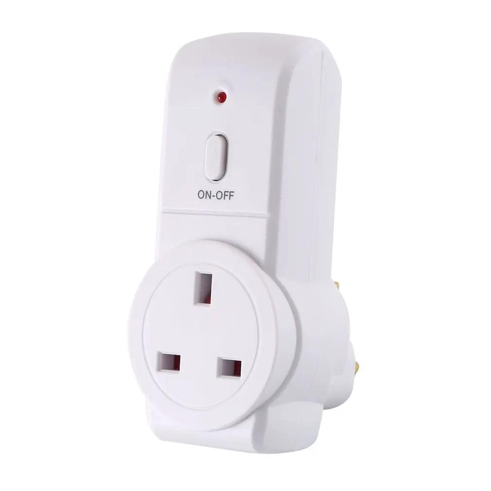 Таймер обратного отсчета с британской вилкой умный выключатель дистанционным