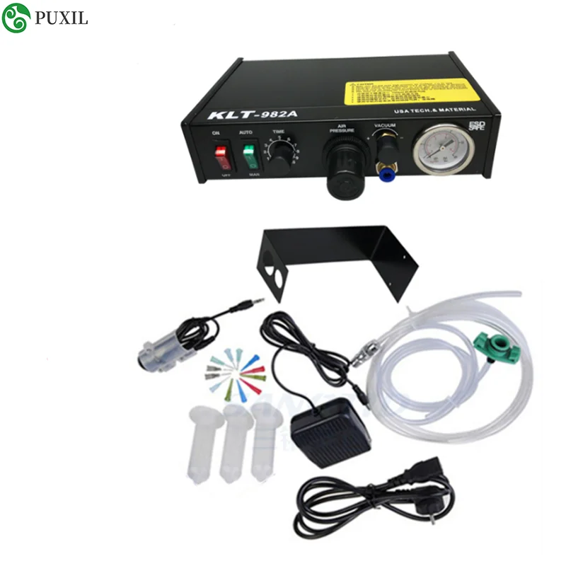 Автоматический Диспенсер клея паяльная паста для жидкости полуавтоматический