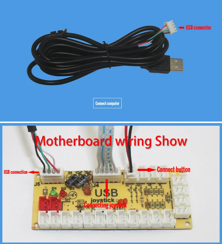 Высокое качество аркадный diy Шкаф Набор diy raspberry pi аркадная Кнопка джойстик для продажи Создайте свой собственный аркадный шкаф комплект