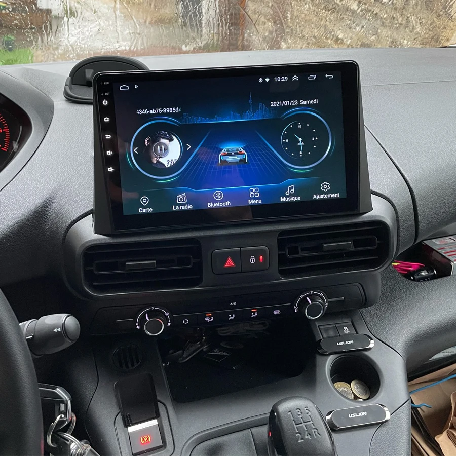 Автомобильный радиоприемник для Citroen Berlingo 2019 Peugeot Partner требователь 2020 Android 12