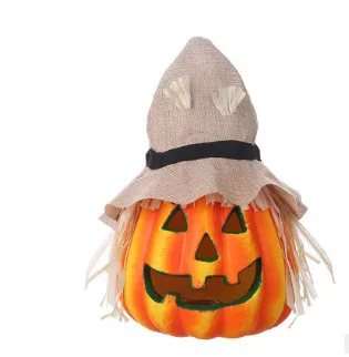 

Halloween decoration simulation Foam pumpkin light Mall restaurant Home decorations
