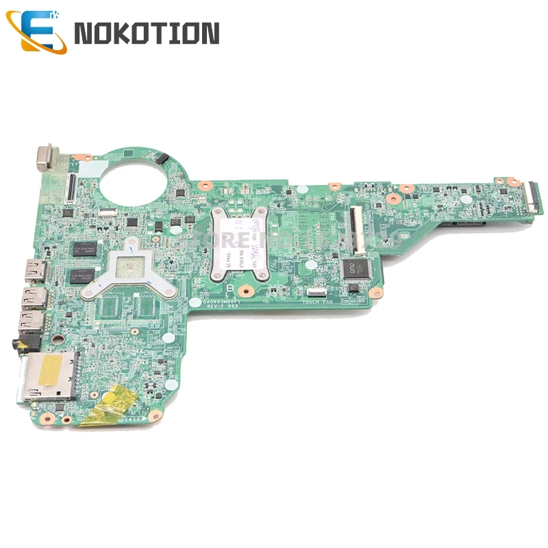 Материнская плата NOKOTION для ноутбука HP Pavilion 14 E 15 HD8670M GPU 713256 001 501 DA0R63MB6F1 материнская