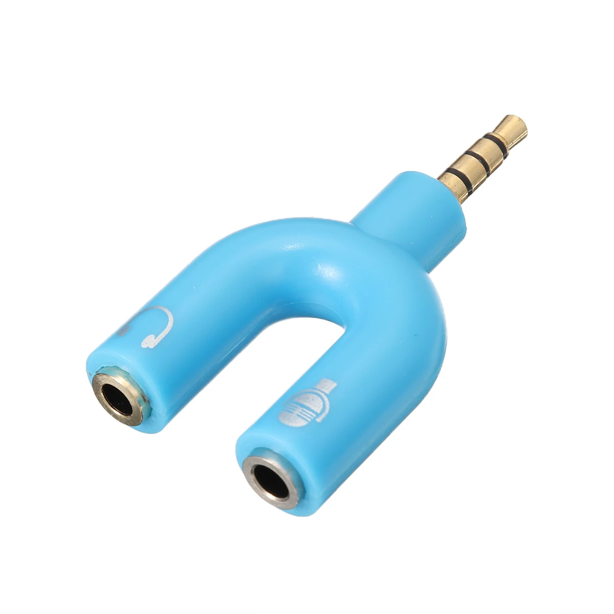 Сплиттер 3 5 мм стереоразъем u образной формы стереомикрофон и разветвитель для