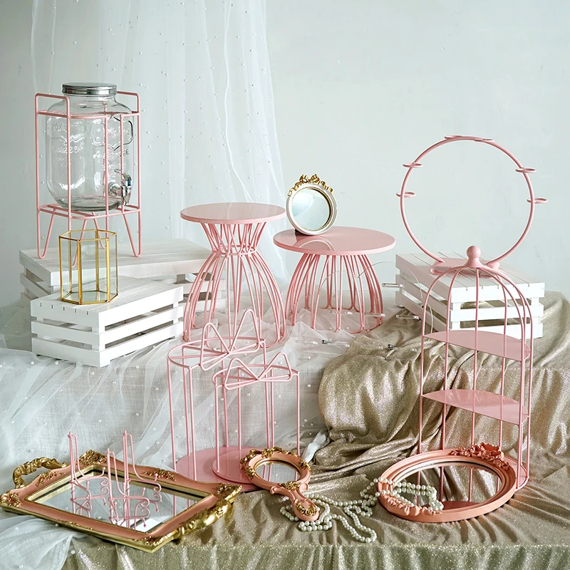 Розовое платье принцессы на свадьбу и день рождения для девочек Baby Shower вечерние