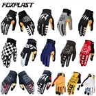 Дышащие мужские и женские мужские велосипедные перчатки FOXPLAST, спортивные велосипедные мотоциклетные мотокроссовые гоночные велосипедные перчатки