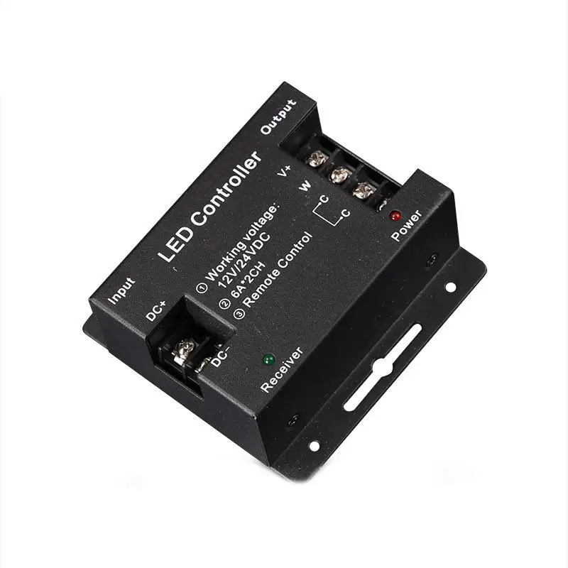DC12-24V 6A 2CH светодиодный RF сенсорный диммер пульт дистанционного управления для 5050