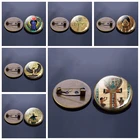 Египетский Анкх крест брошь булавки винтажный Древний Египет Анубис Scarab рубашка богиня корсаж сумка лацкан булавка Значки для женщин мужчин