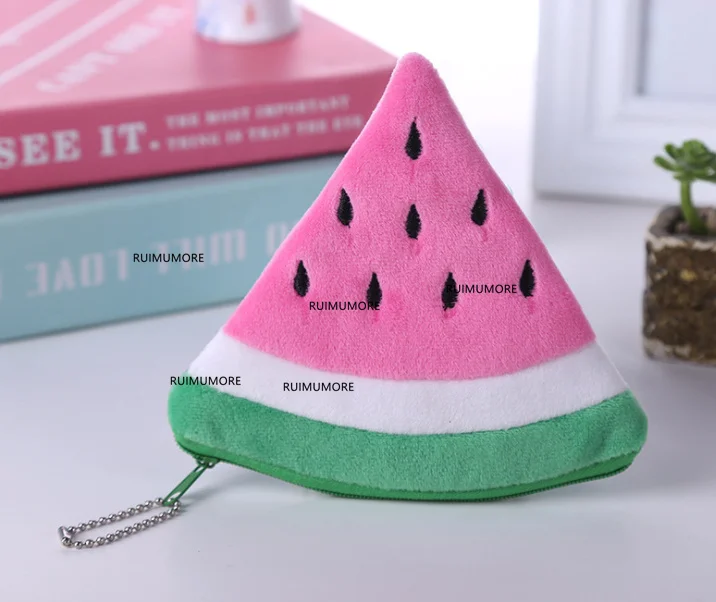 Летние фрукты прибл. 10 см Плюшевые игрушки ананас и т. д. Брелок подарок плюшевые