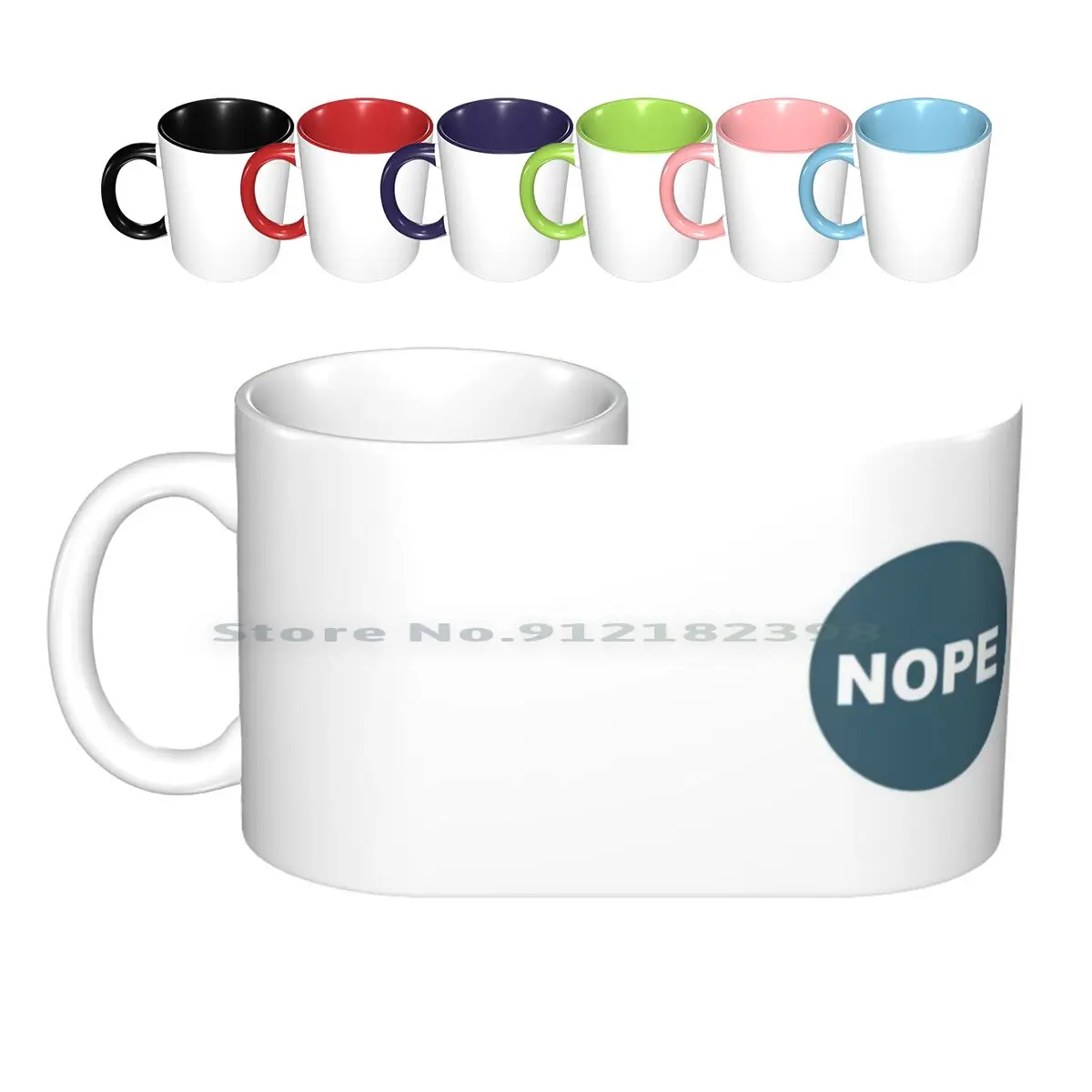 

Кружка Max's Nope, керамические кружки, кофейные чашки, кружка для молока и чая, кружка для кемпинга, кемпинга, лагеря Max Nope, крутые зубы петуха