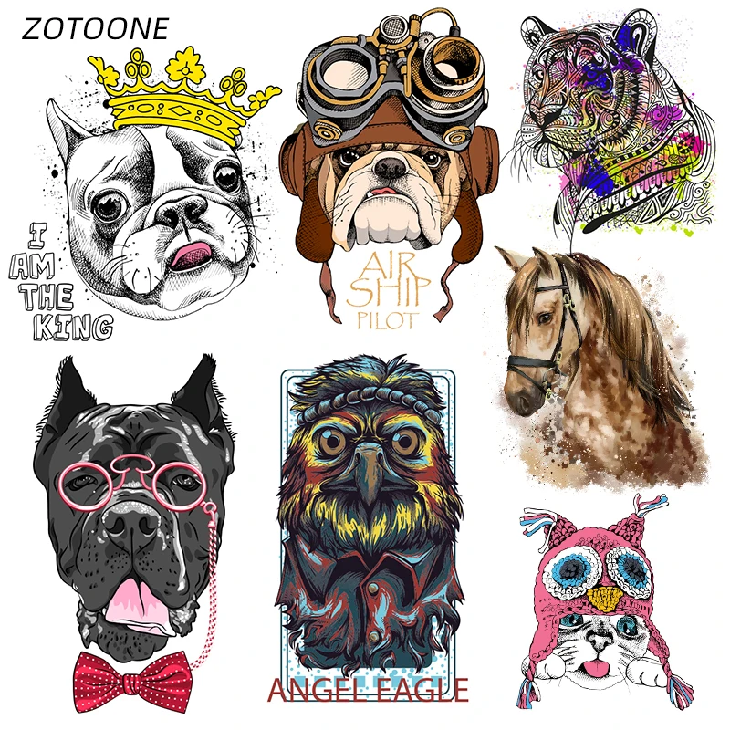 

ZOTOONE Iron on Transfer Patches on Clothing Diy Stripes Horse Patch Heat Transfer for Clothes Decoration Stickers for Kids G