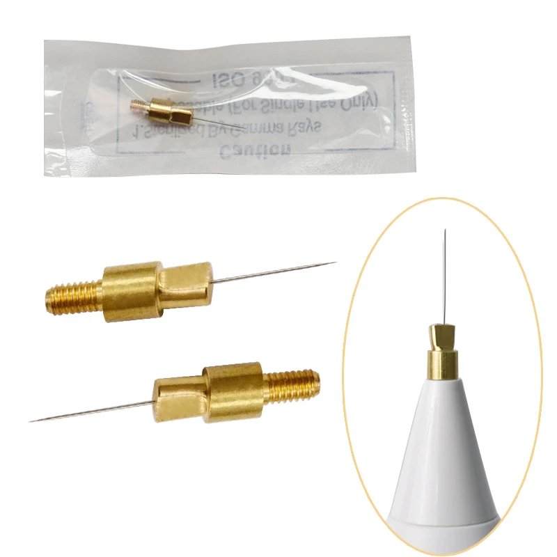 20 шт. микро медные иглы для лазерной плазменной ручки подъемная Веснушка