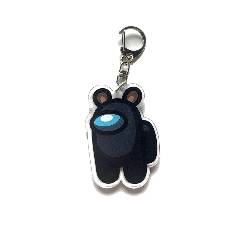 

1 Piece Of Match Keychain Between Us,Among Us Colorful Acrylic Gift Keychain, Car Key Accessories, Christmas Gift For Boyfriend