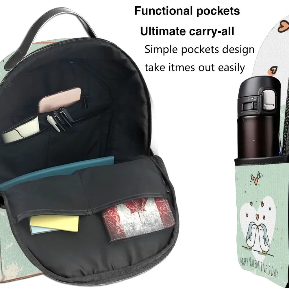 

Girls Boys Backpack Fashion Women Backpack College School Bagpack Couple With Heart Travel Shoulder Bags For Teenage 2021