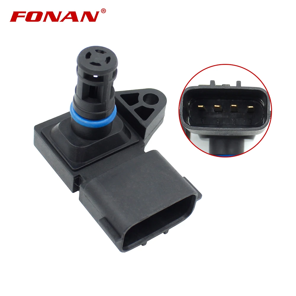 

Fonan MAP Manifold Absolute Pressure Sensor For Nissan Micra III K12 1.2 16V Hatchback Petrol 2003 - 2010 22365AX000